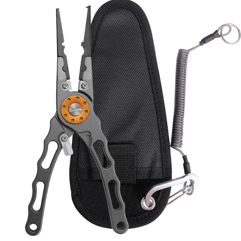 Fishing Hook Remover - Lange, aluminium tang voor het bevestigen