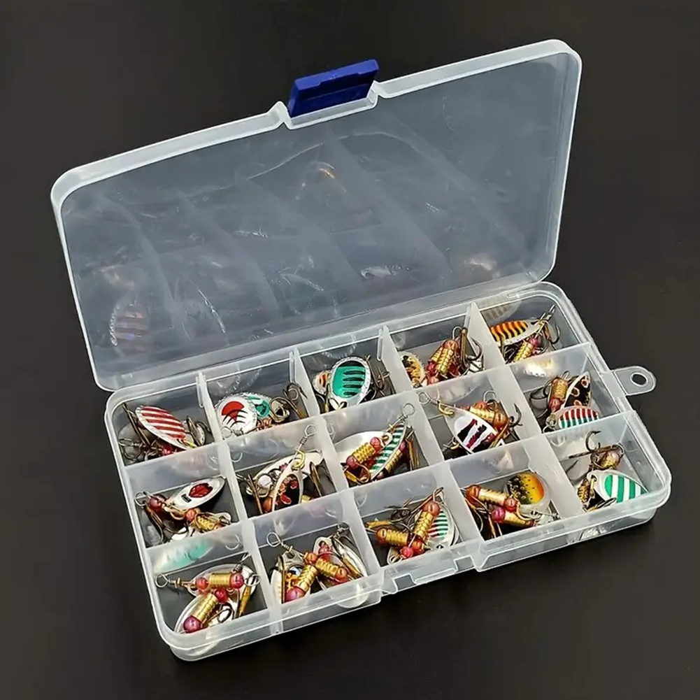 30 stuks metalen lepelspinners - Fishing Hook Treble recensie en prijs