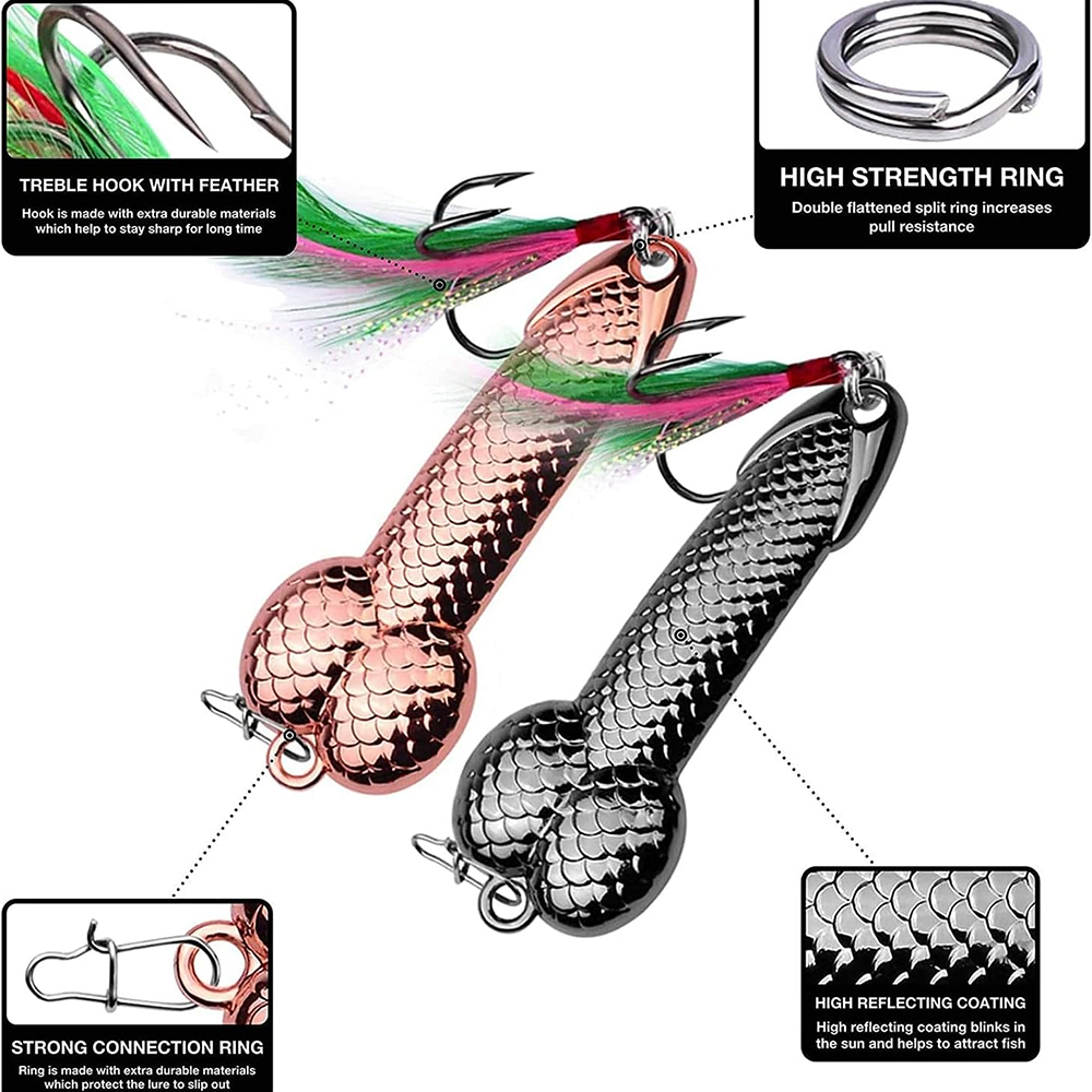 Speciaal gevormde metalen VIB- - Fishing Hook Treble recensie en prijs
